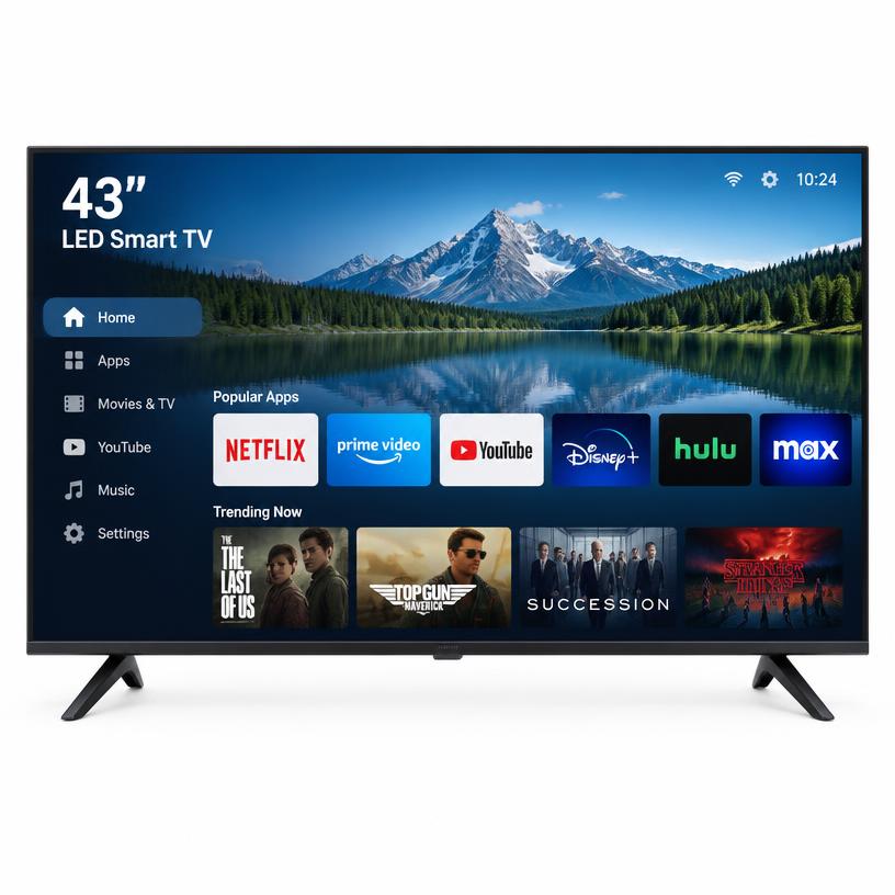 VividView 43" LED Smart TV